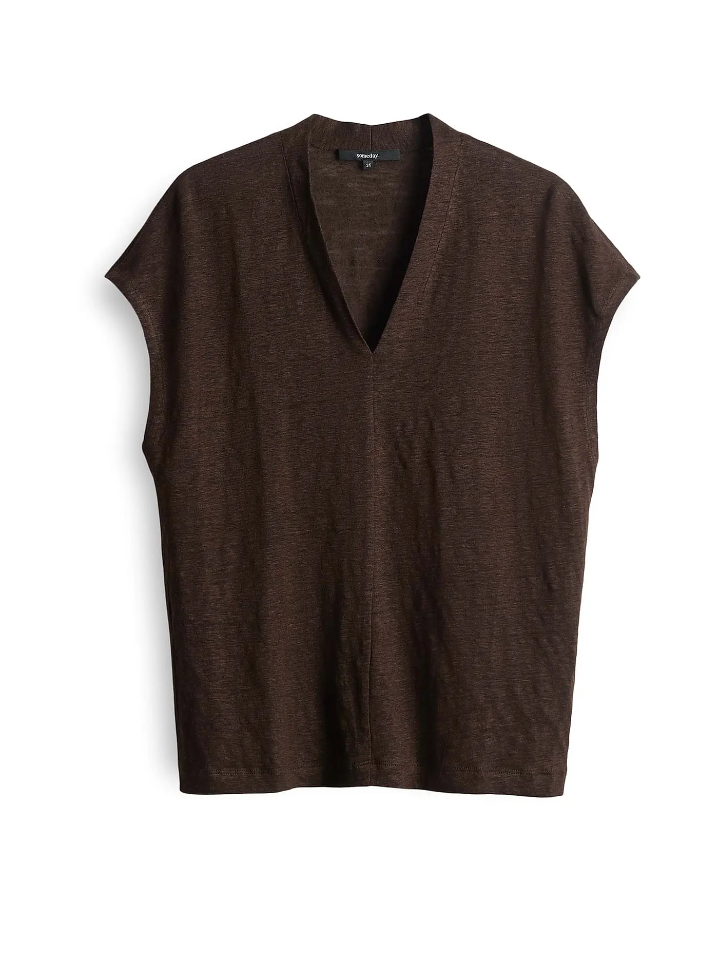 SOMEDAY | T-Shirt KUINN | braun
